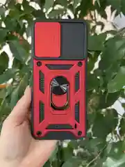 Зеленый чехол противоударный armors для Tecno Camon 19 Neo / Техно Камон 19 Нео с защитой камеры