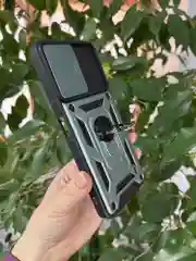 Зеленый чехол противоударный armors для Tecno Camon 19 Neo / Техно Камон 19 Нео с защитой камеры