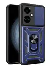 Темно-синий чехол противоударный armors для Tecno Camon 19 Neo / Техно Камон 19 Нео с защитой камеры