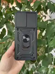 Черный чехол противоударный armors для Tecno Camon 19 Neo / Техно Камон 19 Нео с защитой камеры