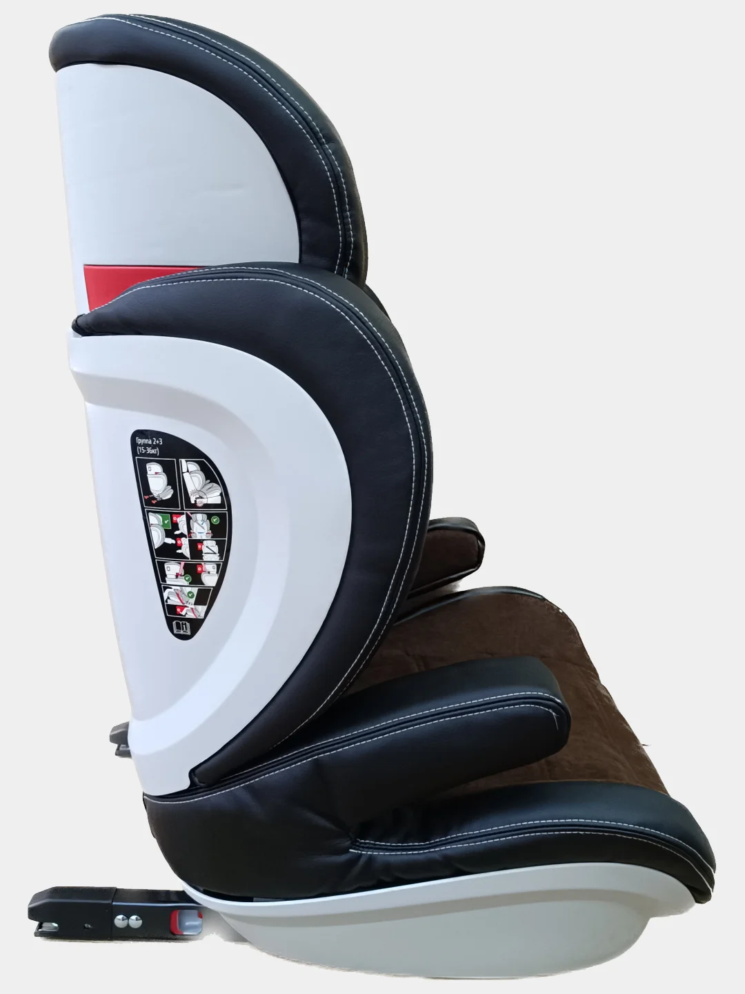 Автокресло 15-36 YB802A с isofix коричневое