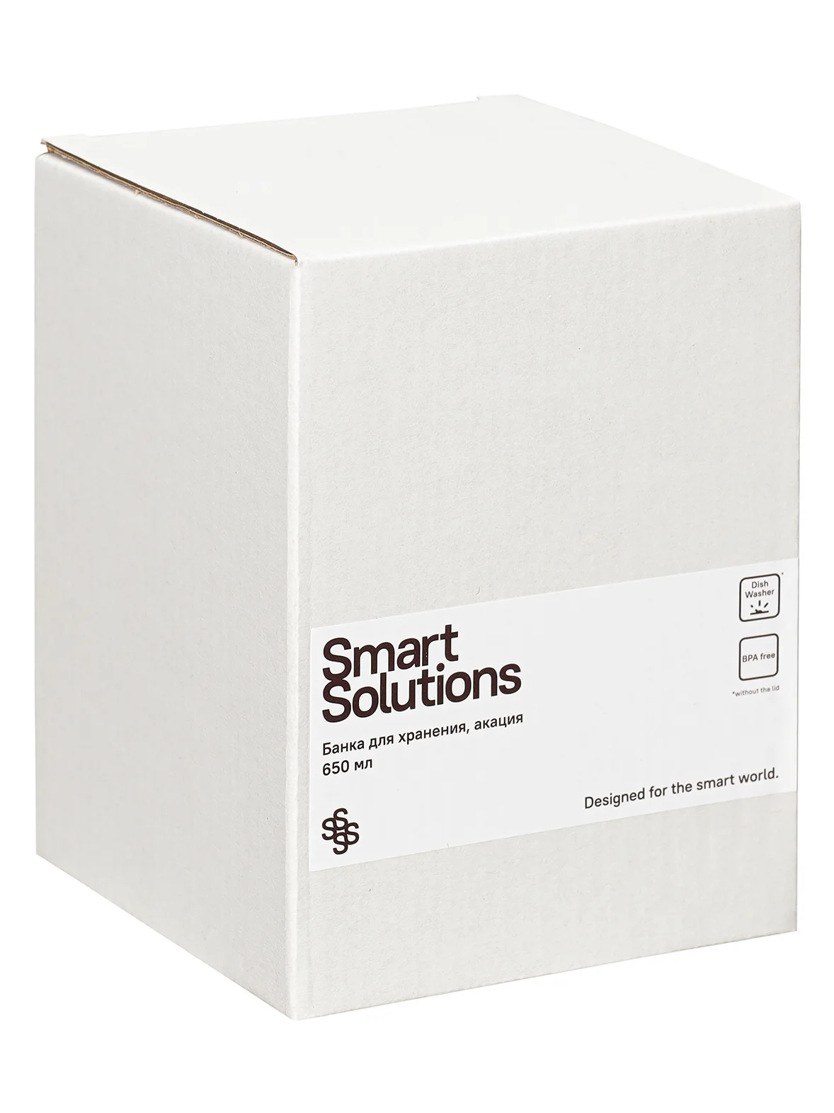Банка для хранения чая 650 мл керамическая с крышкой Smart Solutions