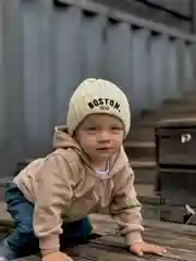Кремовый детская шапка Boston размер 47-52, демисезонная шапка для детей Бостон , шапка тыковка