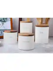 Банка для хранения соли 400 мл Smart Solutions керамическая солонка с крышкой