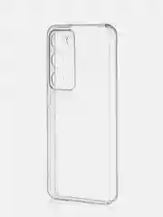 Прозрачный чехол для Samsung Galaxy S23+, S23 Plus силиконовый ROSCO прозрачный, бортик- защита камер