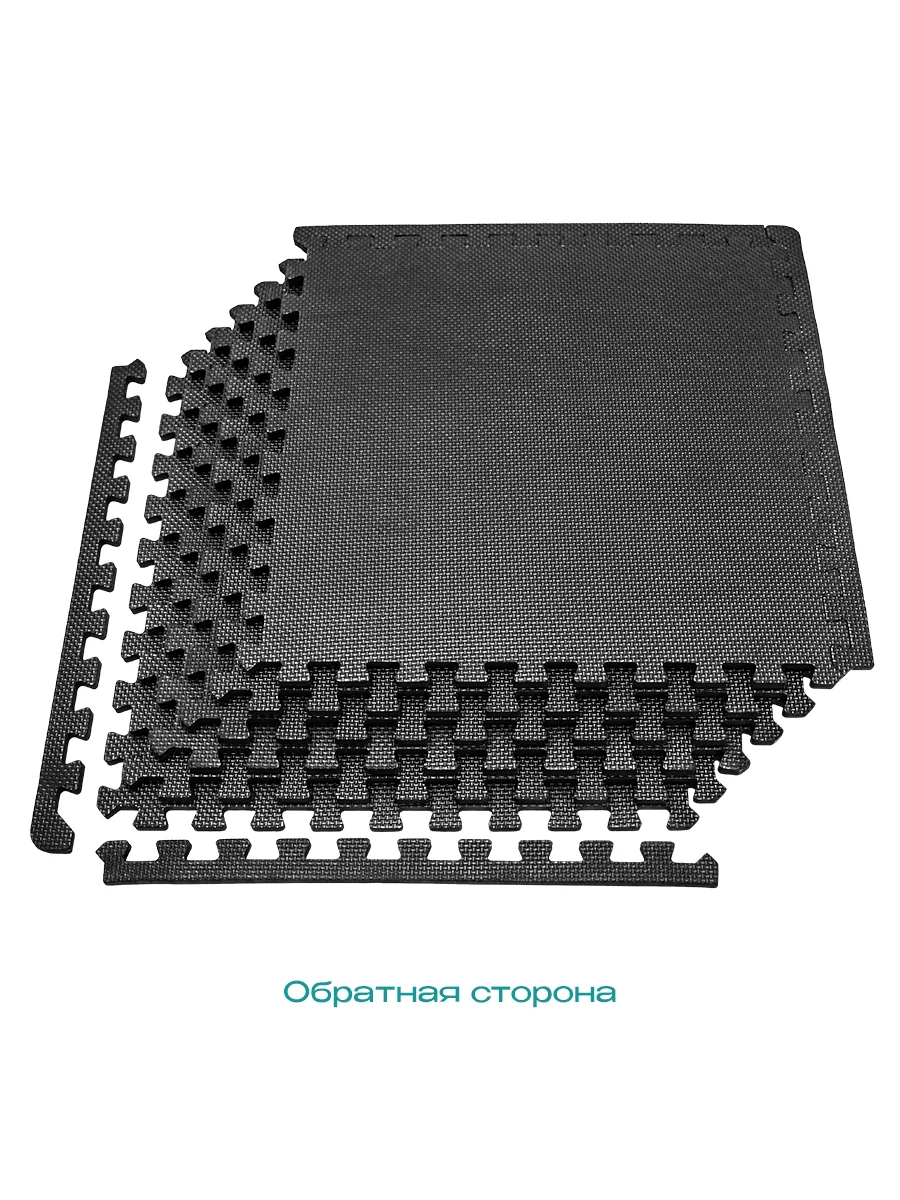 Мат спортивный, коврик пазл, для фитнеса и спортинвентаря, PROIRON ПАЗЛ6620, 6 модулей