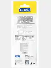 Разноцветный ручка шариковая LINC Corona Plus 0,7 мм синяя оранжевый корпус
