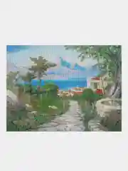 Алмазная мозаика Остров Сокровищ У Моря, 663870, без подрамника 60x80 см, картина стразами