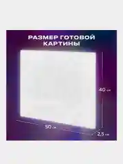 Картина по номерам Остров Сокровищ цветы Маки, 663274, на холсте на подрамнике 40х50 см