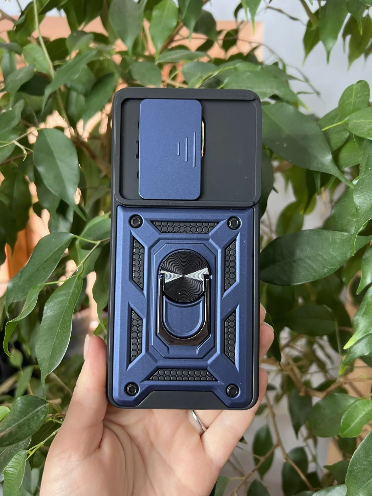 Темно-синий чехол противоударный armors для Tecno Camon 20 Premier 5G / Техно Камон 20 Премьер 5G
