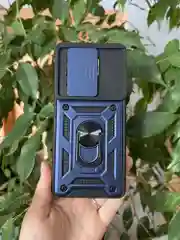 Темно-синий чехол противоударный armors для Tecno Camon 20 Premier 5G / Техно Камон 20 Премьер 5G