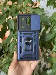 Темно-синий чехол противоударный armors для Tecno Camon 20 Premier 5G / Техно Камон 20 Премьер 5G