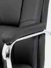 Кресло офисное BRABIX PREMIUM Amadeus EX-507, экокожа, хром, черное, 530879
