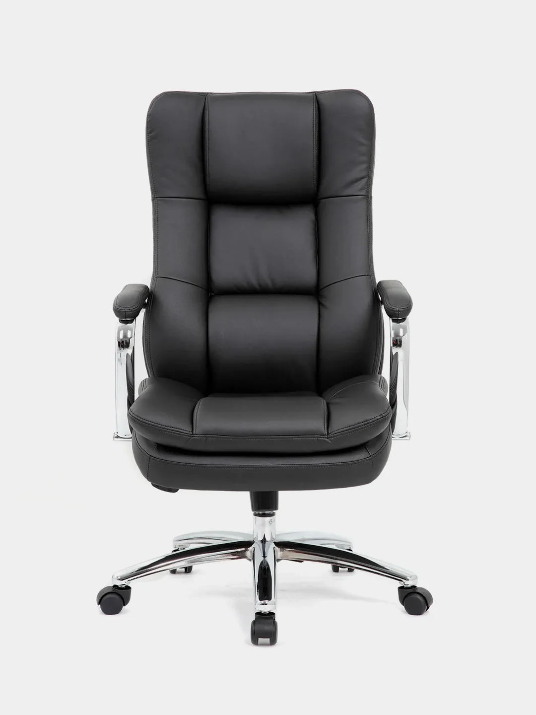 Кресло офисное BRABIX PREMIUM Amadeus EX-507, экокожа, хром, черное, 530879