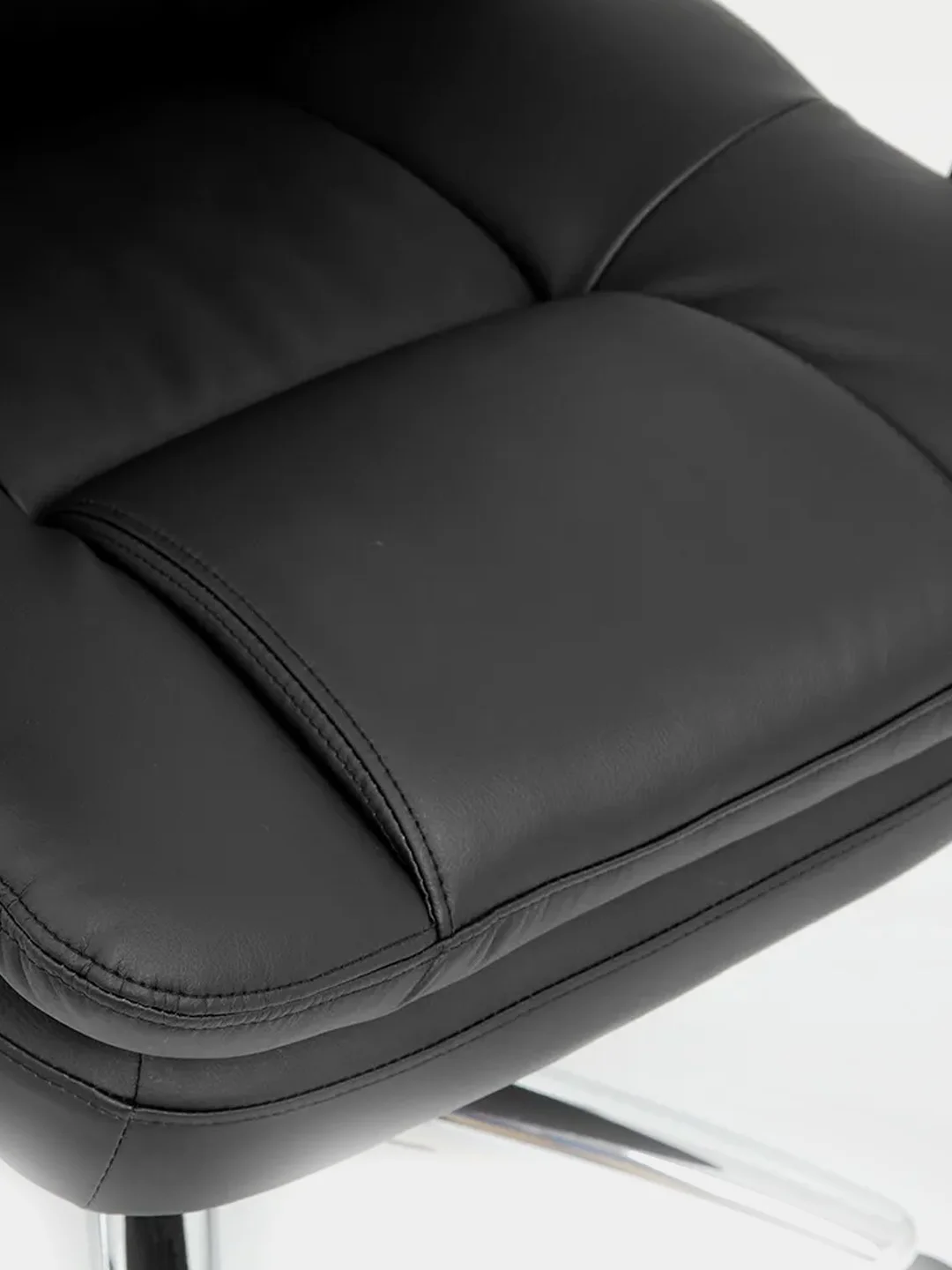 Кресло офисное BRABIX PREMIUM Amadeus EX-507, экокожа, хром, черное, 530879