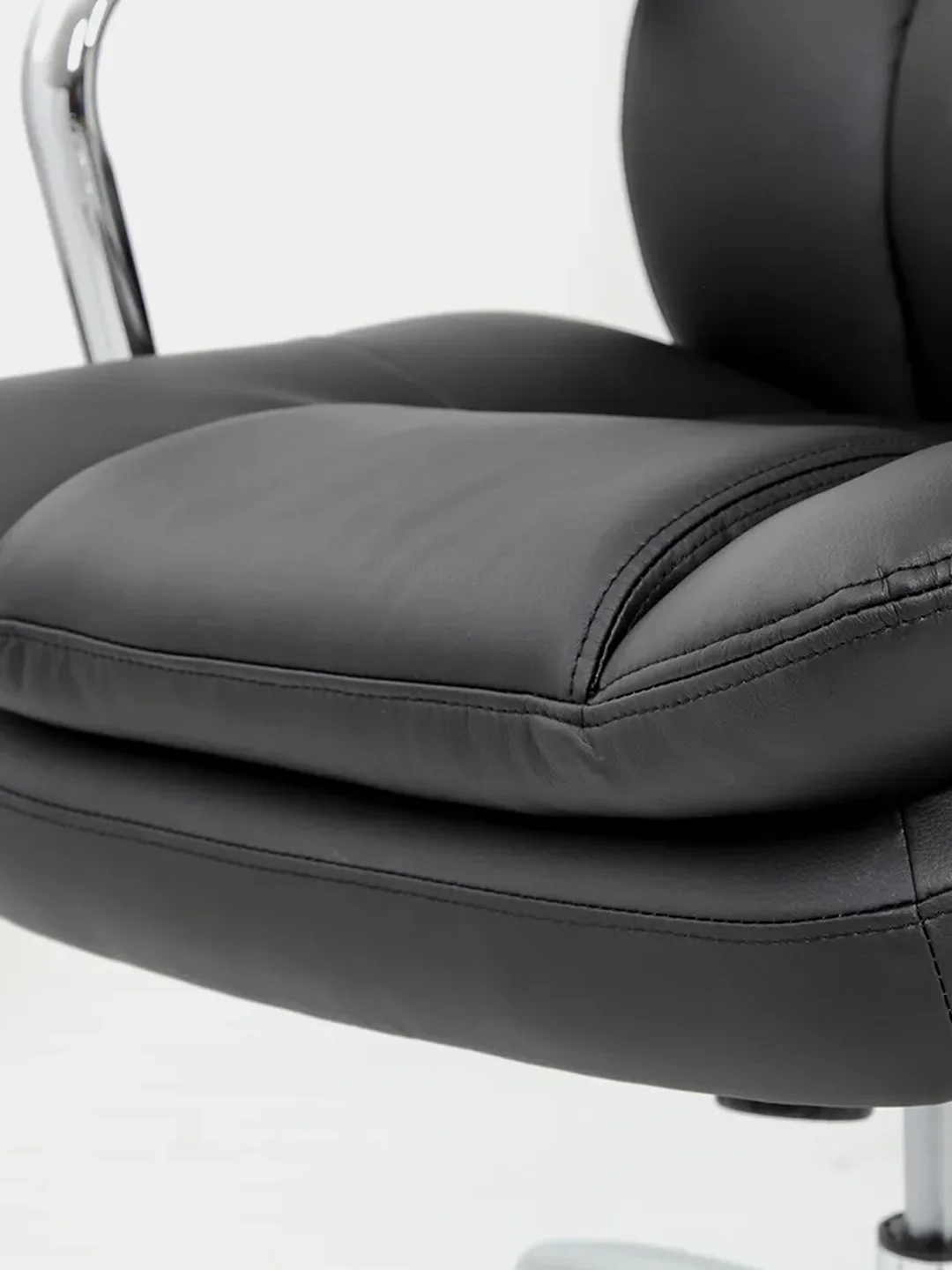 Кресло офисное BRABIX PREMIUM Amadeus EX-507, экокожа, хром, черное, 530879