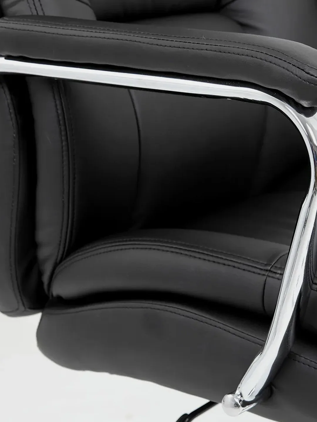Кресло офисное BRABIX PREMIUM Amadeus EX-507, экокожа, хром, черное, 530879