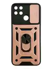 Розовый чехол противоударный armors для Realme C21Y и C25Y / Реалми С21У и С25У с защитой камеры