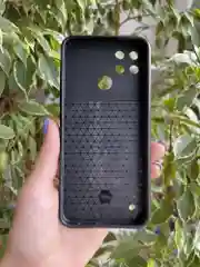 Серебряный чехол противоударный armors для Realme C21Y и C25Y / Реалми С21У и С25У с защитой камеры