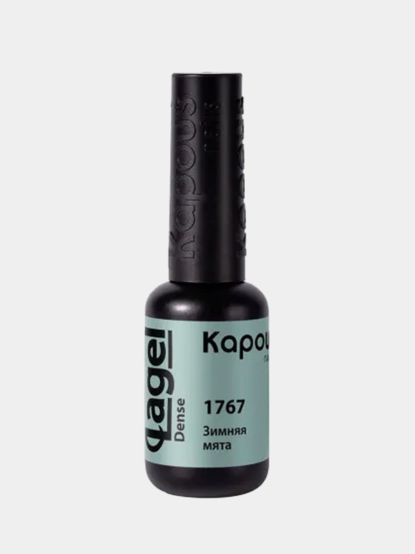 Гель-лак для ногтей Kapous. Тон "Зимняя мята". 1767. Lagel Dense, 8 мл