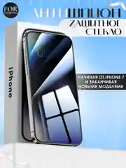 Защитное стекло-антишпион для айфон 15, 14, 7, 8, XR, 11, XS, 12, 13, mini, Pro, Max, plus