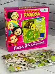 Мозаика сказочный патруль Маша искусница развитие моторики пазлы картонные для малышей