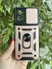 Розовый чехол противоударный armors для Realme C31 / Реалми С31 с защитой камеры