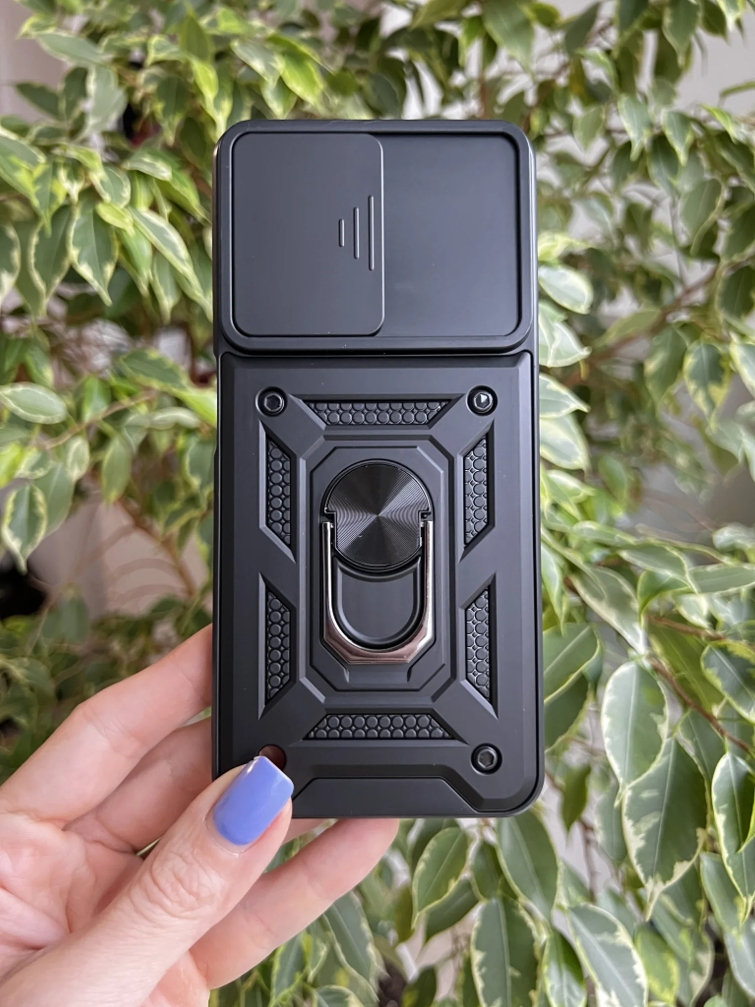 Черный чехол противоударный armors для Realme C31 / Реалми С31 с защитой камеры