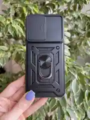 Черный чехол противоударный armors для Realme C31 / Реалми С31 с защитой камеры