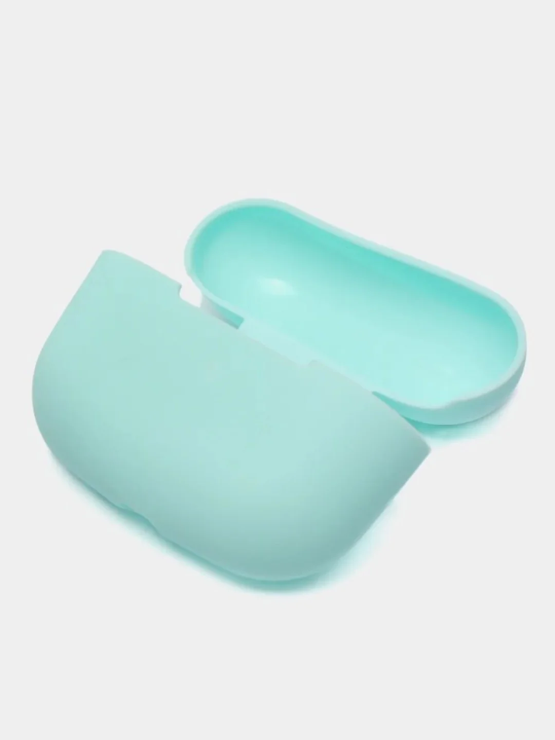 Бирюзовый чехол для Airpods Pro силиконовый чехол для наушников аирподс про