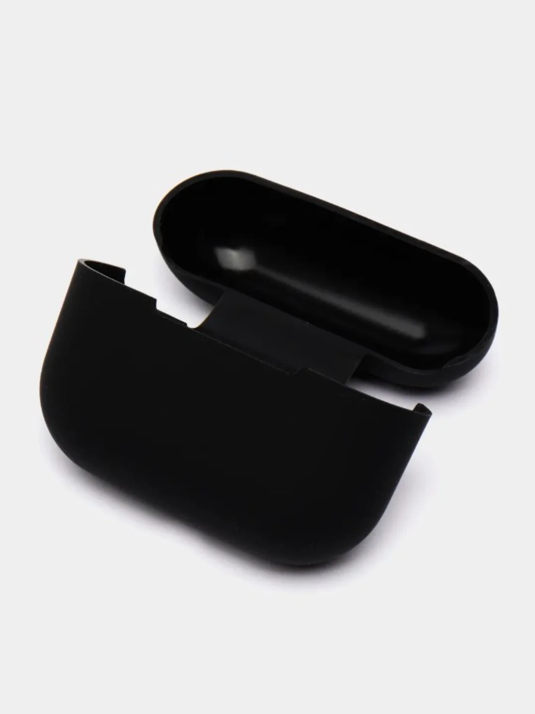 Черный чехол для Airpods Pro силиконовый чехол для наушников аирподс про