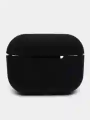 Черный чехол для Airpods Pro силиконовый чехол для наушников аирподс про
