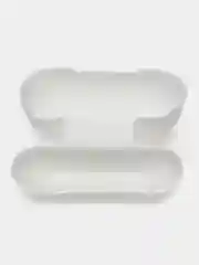 Белый чехол для Airpods Pro силиконовый чехол для наушников аирподс про
