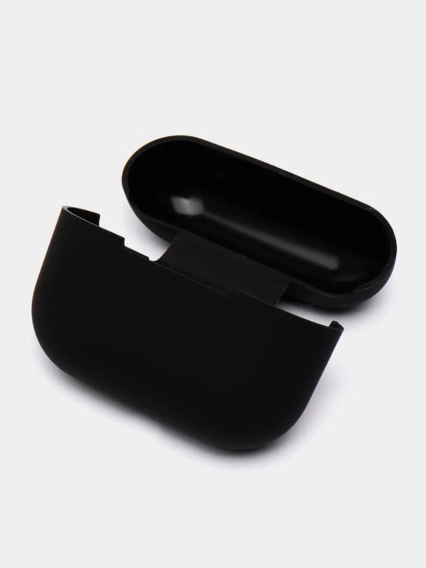Чехол для Airpods PRO черный чехол для наушников аирподс про