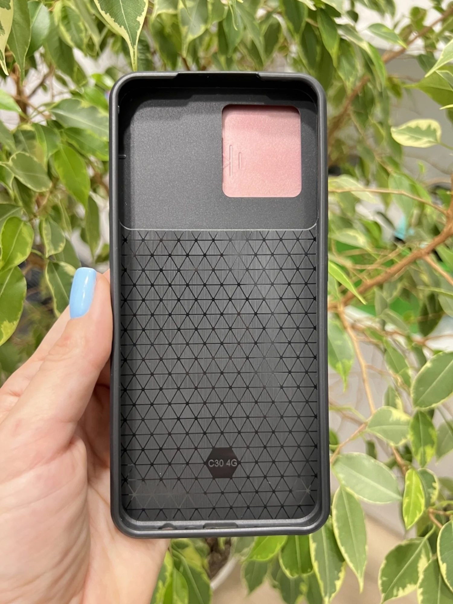 Красный чехол противоударный armors для Realme C30 и C30s и Narzo 50i Prime с защитой камеры