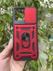 Красный чехол противоударный armors для Realme C30 и C30s и Narzo 50i Prime с защитой камеры