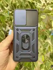 Темно-синий чехол противоударный armors для Realme C30 и C30s и Narzo 50i Prime с защитой камеры