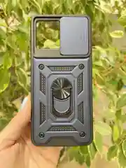 Темно-синий чехол противоударный armors для Realme C30 и C30s и Narzo 50i Prime с защитой камеры