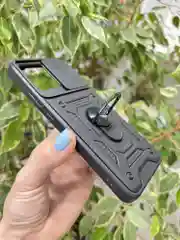 Темно-синий чехол противоударный armors для Realme C30 и C30s и Narzo 50i Prime с защитой камеры