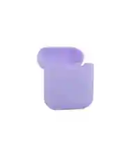 Лавандовый чехол для Apple AirPods 1, AirPods 2 силиконовый