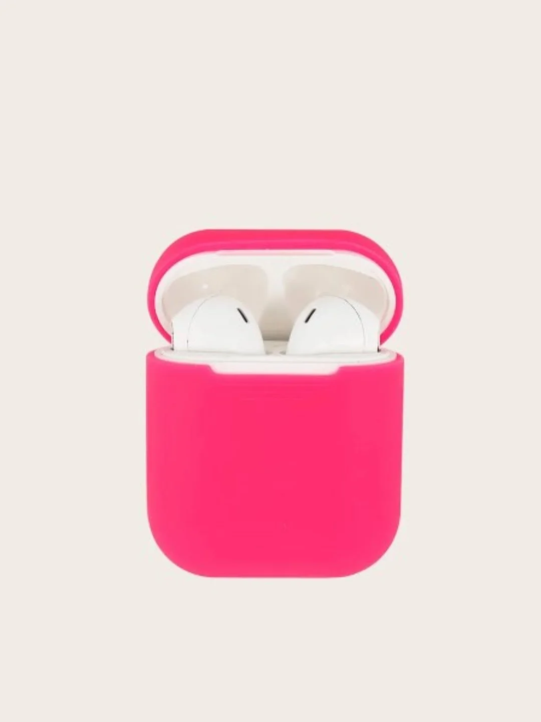 Фуксия чехол для Apple AirPods 1, AirPods 2 силиконовый