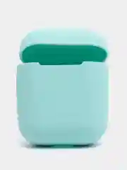Бирюзовый чехол для Apple AirPods 1, AirPods 2 силиконовый