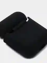 Чехол для Airpods 2 черный чехол для наушников аирподс 2 black