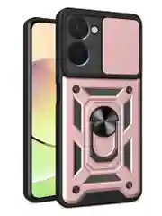 Красный чехол противоударный armors для Realme C33 / Реалми С33 с защитой камеры