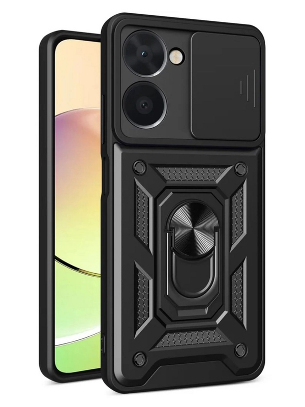 Чехол противоударный armors для Realme C33 / Реалми С33 с защитой камеры