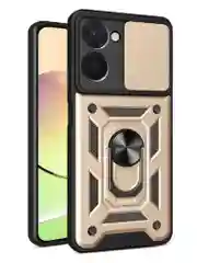 Красный чехол противоударный armors для Realme C33 / Реалми С33 с защитой камеры