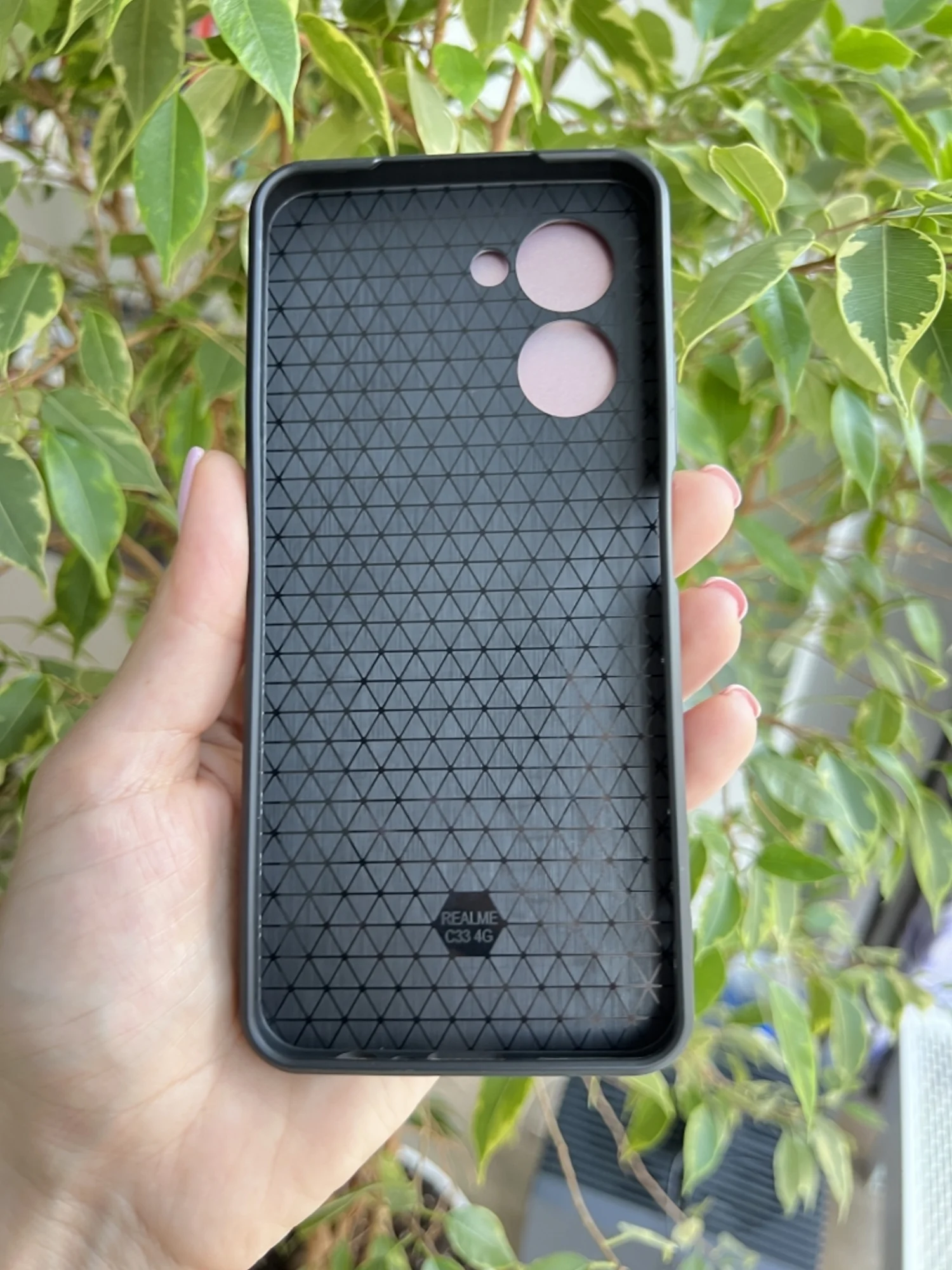 Золотой чехол противоударный armors для Realme C33 / Реалми С33 с защитой камеры