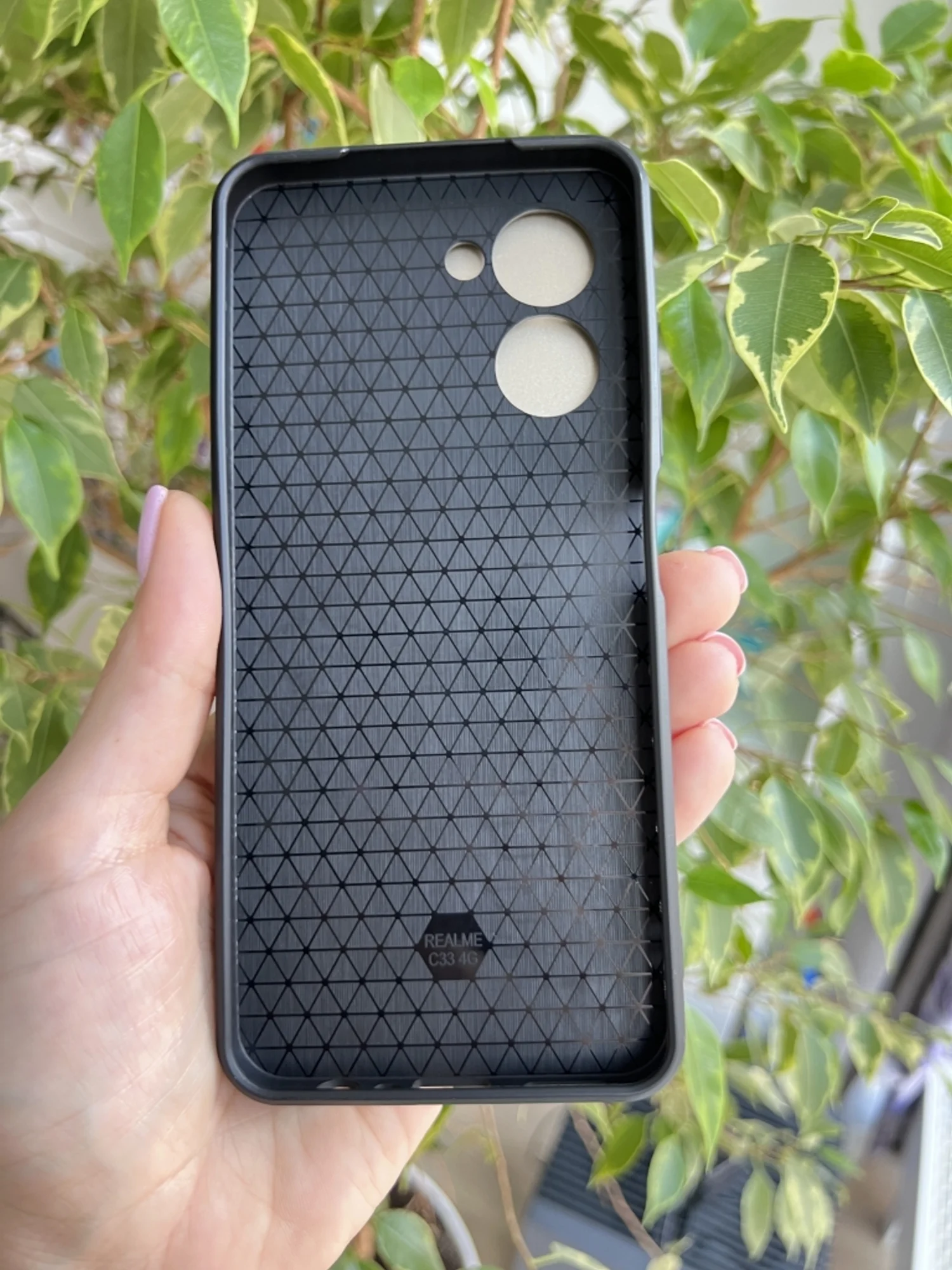 Золотой чехол противоударный armors для Realme C33 / Реалми С33 с защитой камеры