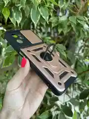 Розовый чехол противоударный armors для Realme C35 / Реалми С35 с защитой камеры