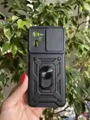 Темно-синий чехол противоударный armors для Realme C35 / Реалми С35 с защитой камеры